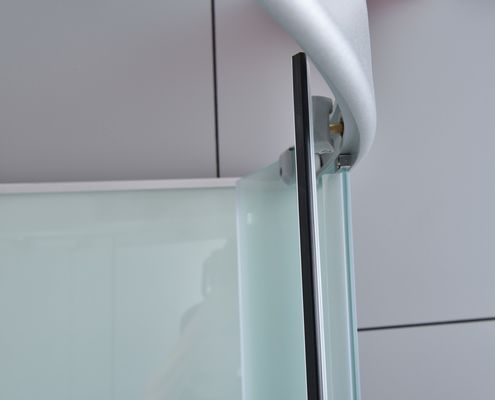 Bingkai Aluminium 2 Sisi Kaca Shower Enclosures 4mm 31''x31''x85''
