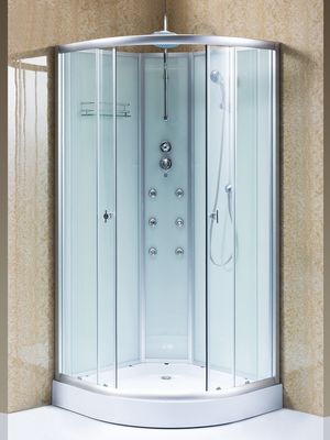 31''X31''X85'' Shower Pods Kabin Bingkai Aluminium