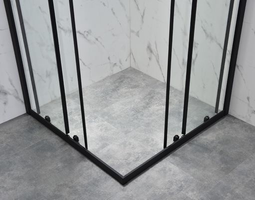 1-1.2mm 800mm Corner Shower Enclosure Aluminium Frame