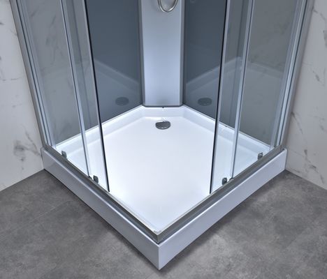 Bingkai Aluminium Kamar Mandi Shower Cubicle 800x800x1900mm