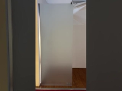 Terdengar Custom Made 8mm Glass Shower Enclosure Untuk Bangunan Kantor