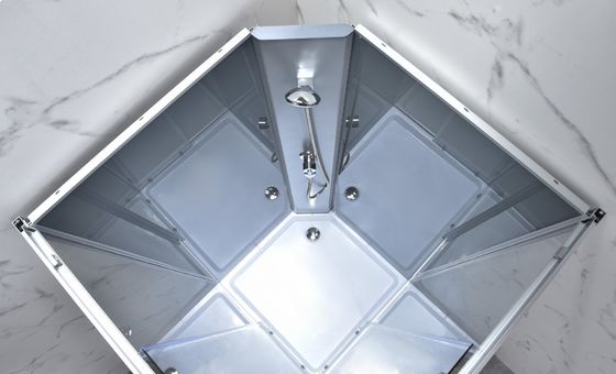 1-1.2mm 5mm Kaca Shower Enclosures Bingkai Aluminium