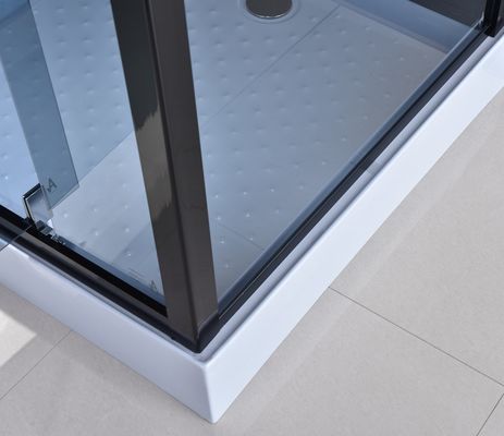 Corner Sliding Glass Shower Enclosures 1000 × 1000 × 2150mm