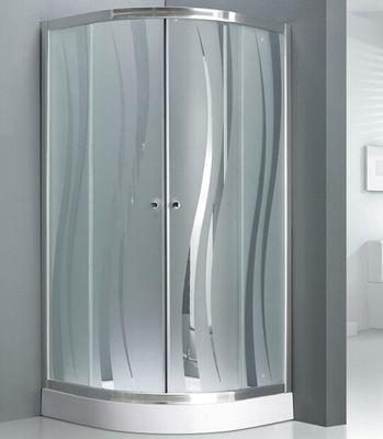 5mm 31''X31''X77'' Corner Shower Enclosure Aluminium Chrome