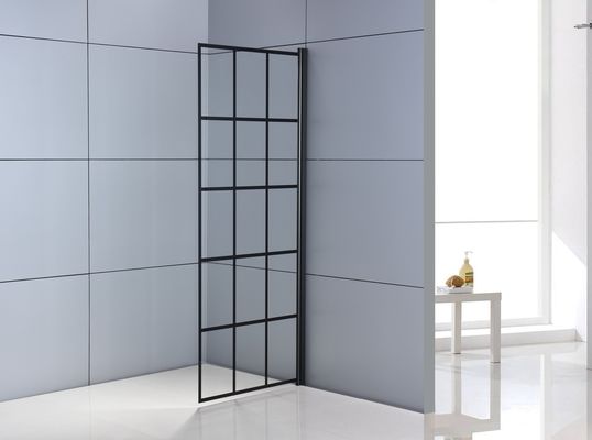 Bingkai Aluminium Kamar Mandi Shower Pintu Kaca Geser 6mm